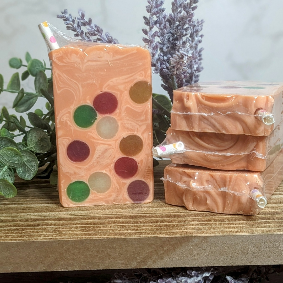 Artisan Bar Soap - Mango Boba Tea