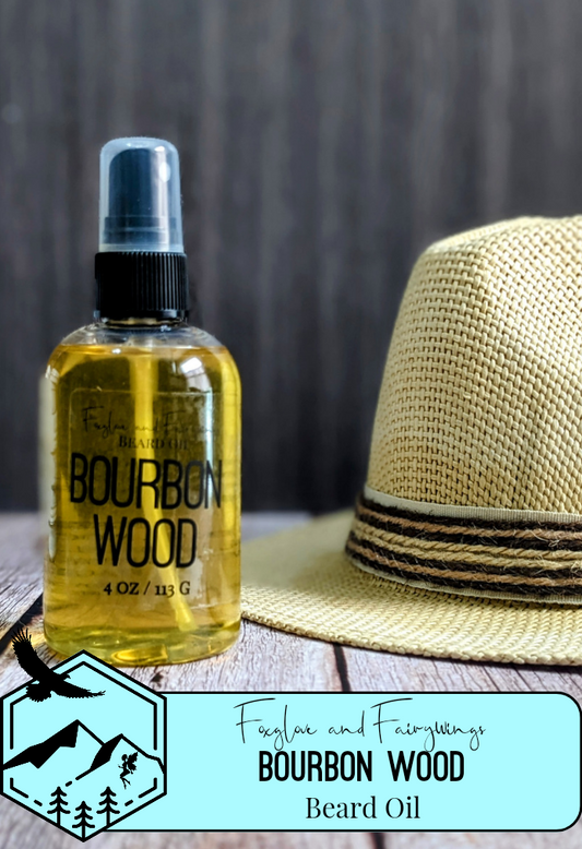 Beard Oil - Bourbon Wood