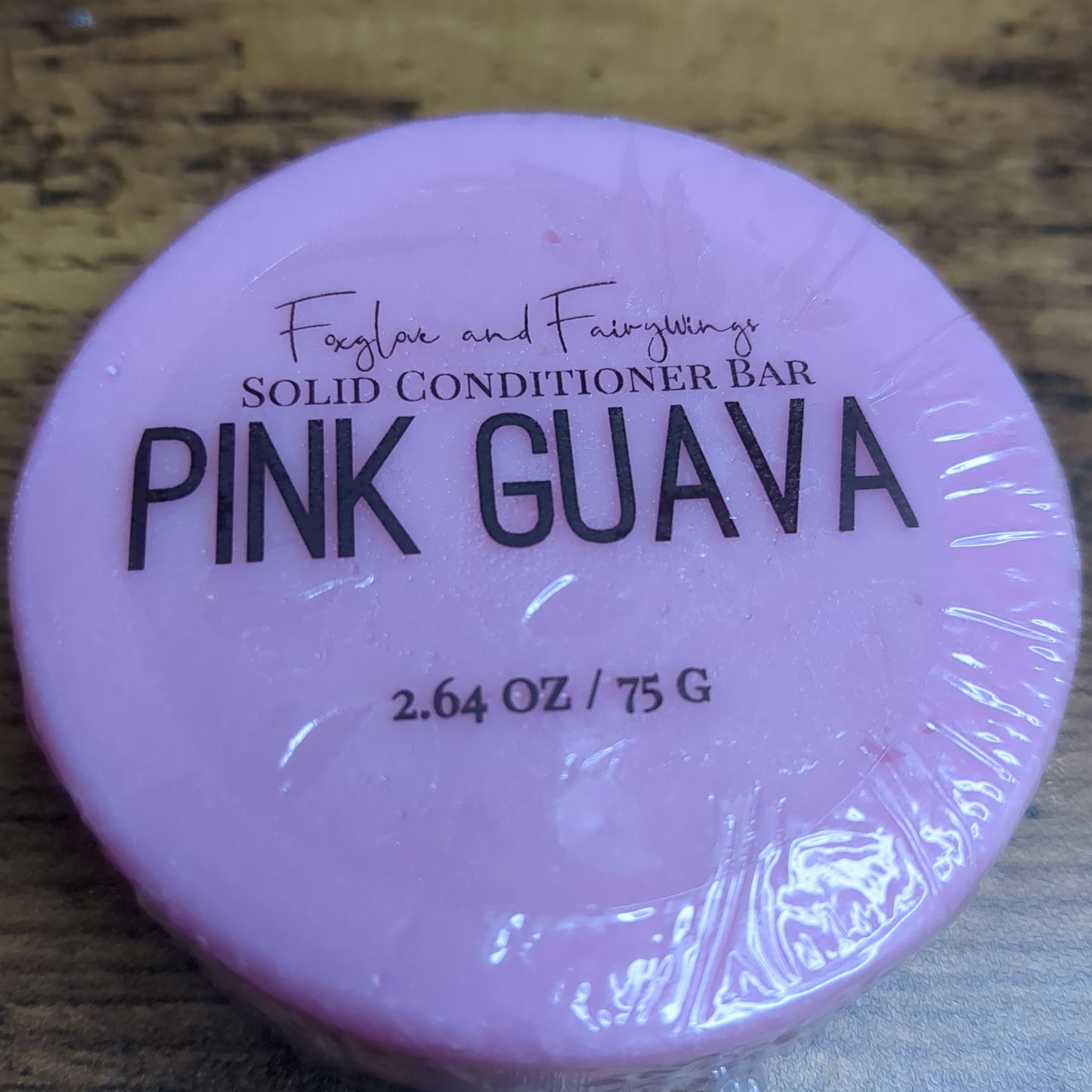Solid Conditioner Bar - Pink Guava