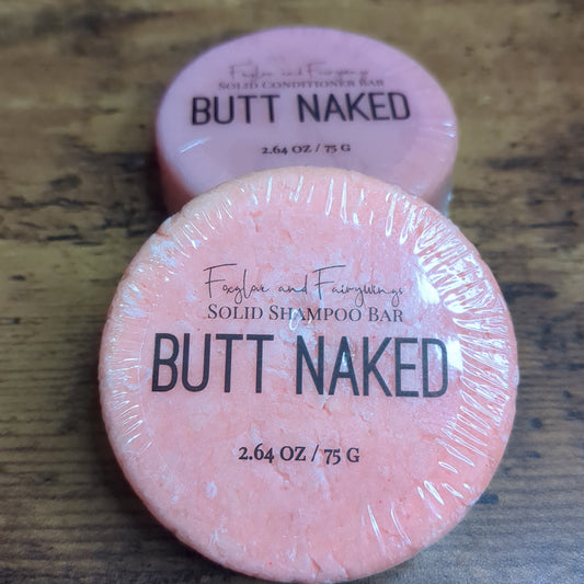 Solid Conditioner Bars - Butt Naked