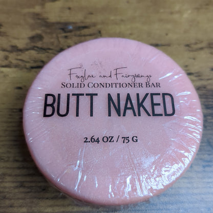 Solid Conditioner Bars - Butt Naked