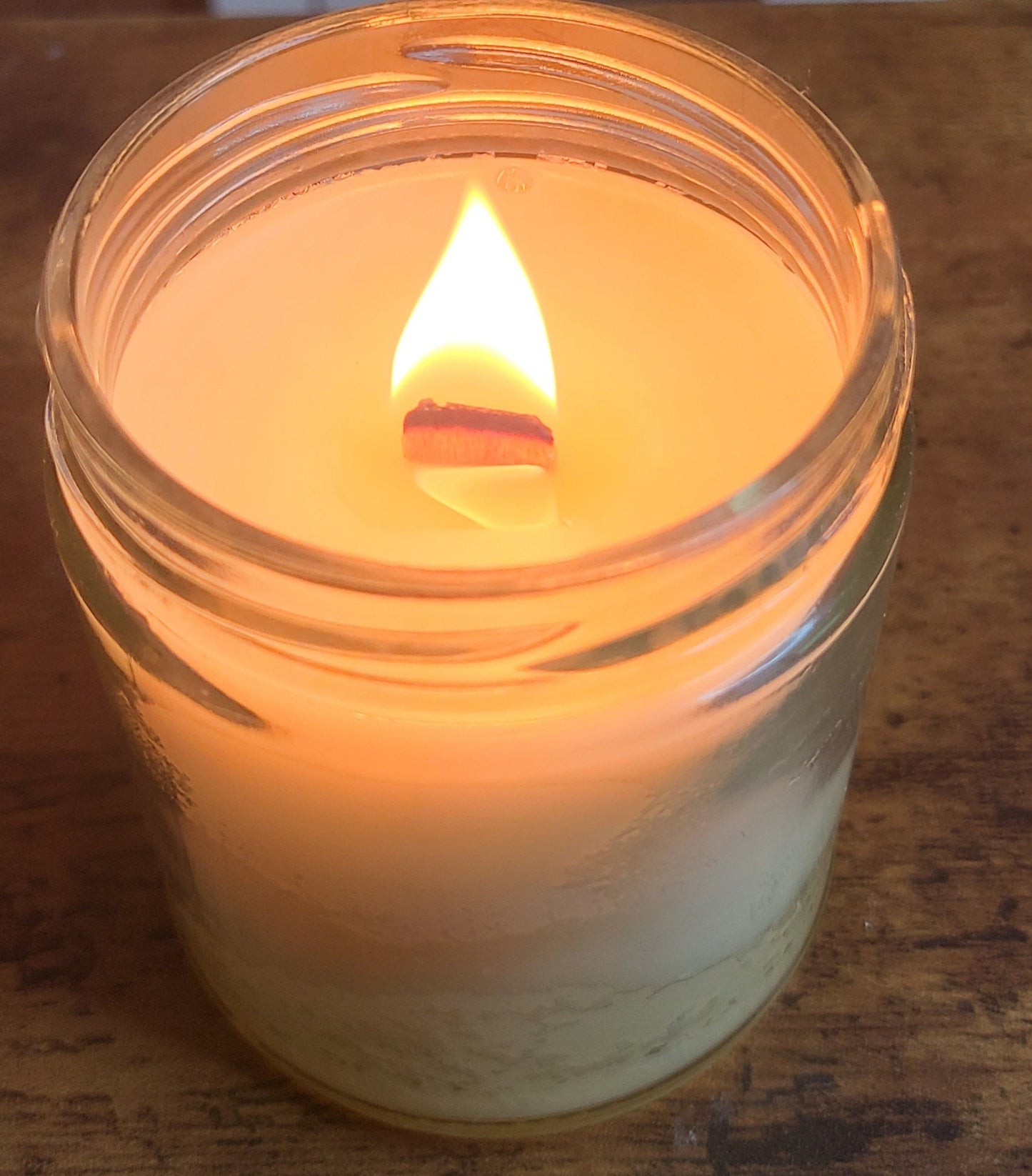 Hand Poured Para-Soy Candle - Black Flame Candle