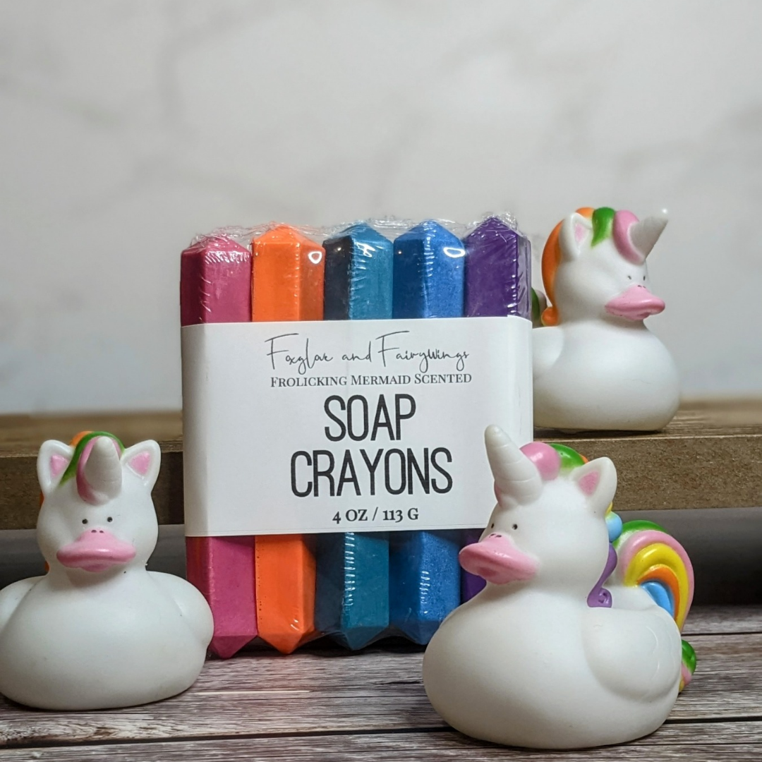 Soap Crayons - Frolicking Mermaid Scented