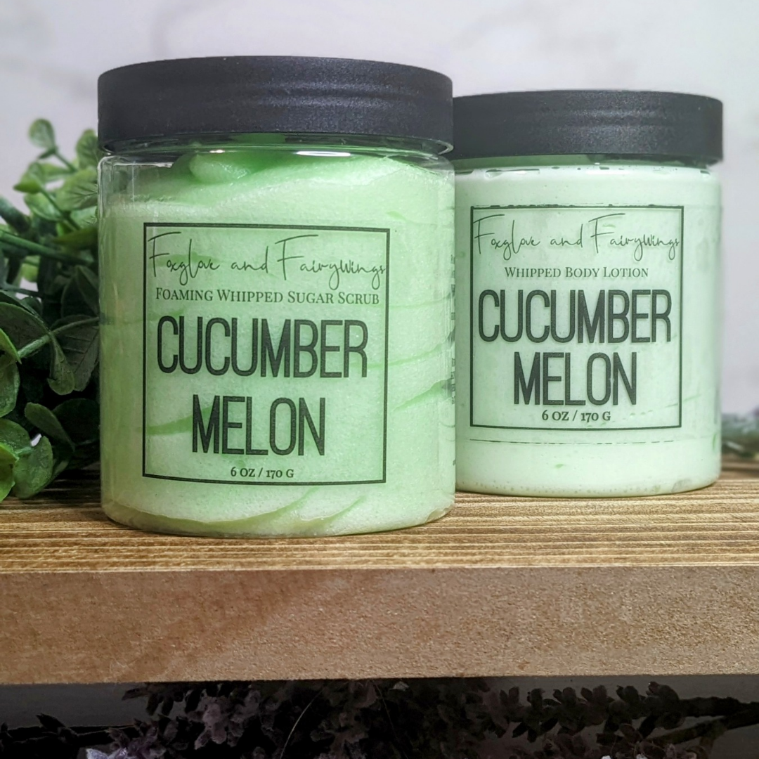 Whipped Sugar Scrub - Cucumber Melon