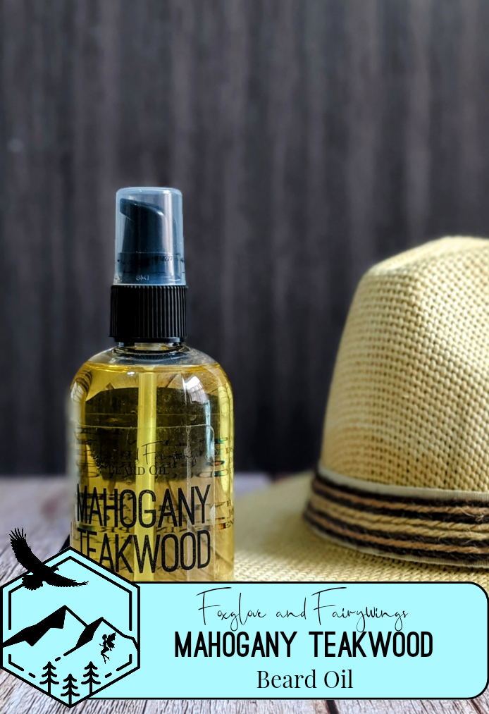 Beard Oil - Mahogany Teakwood