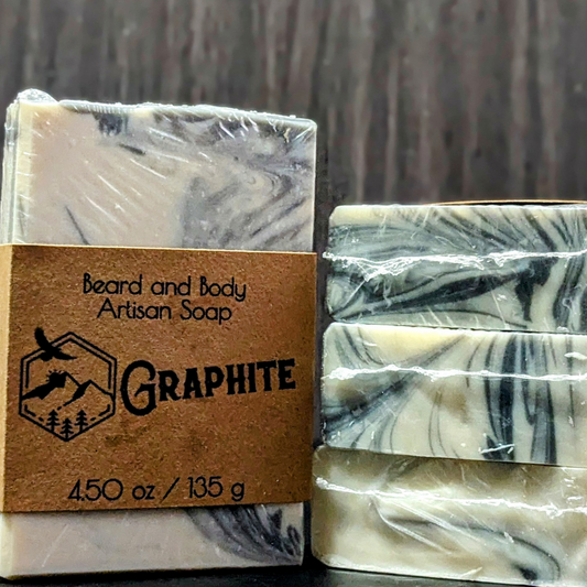 Beard and Body Bar Soap - Graphite