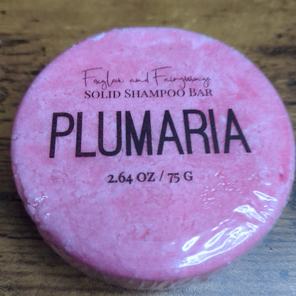 Solid Shampoo and Conditioner Bars -  Plumaria