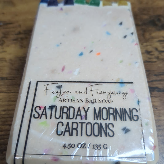 Artisan Bar Soap - Saturday Morning Cartoons