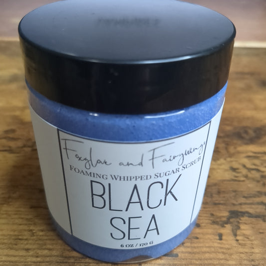 Whipped Sugar Scrub - Black Sea