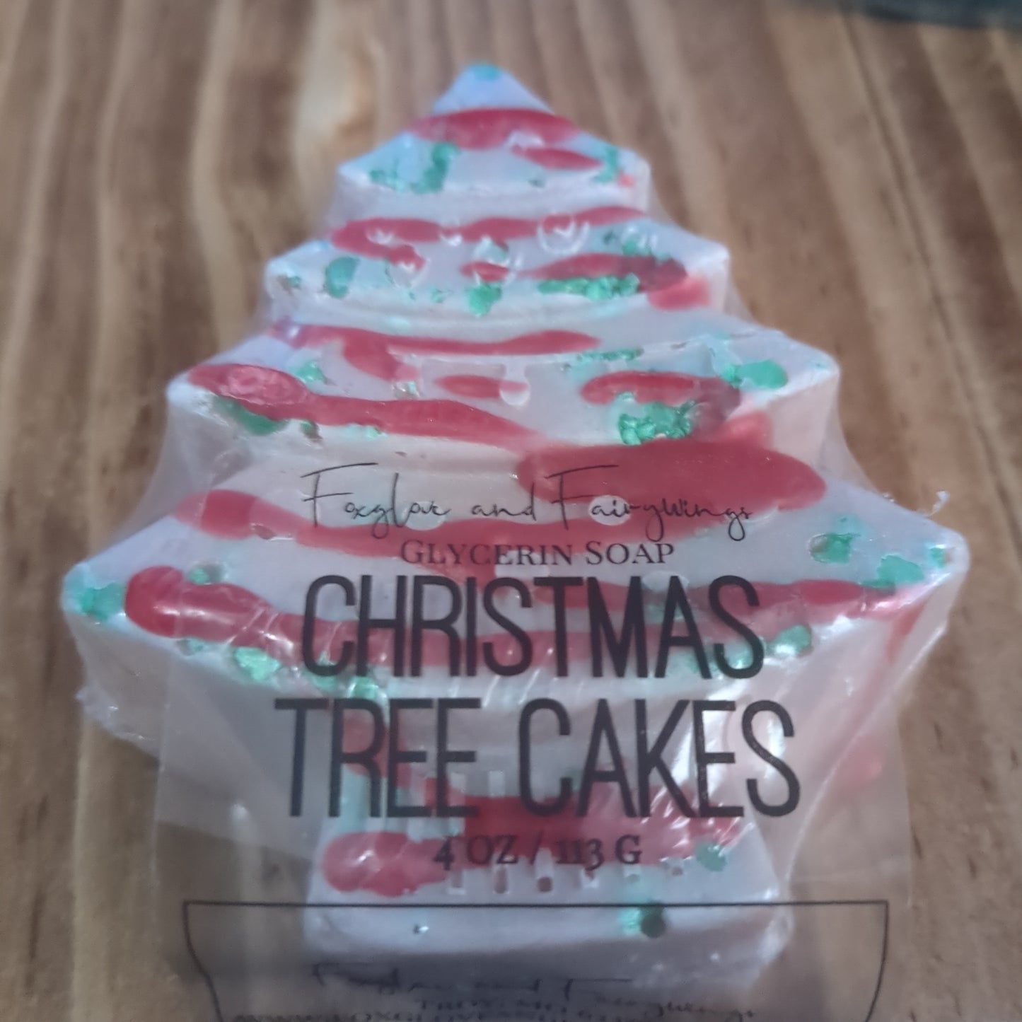 Glycerin Soap - Christmas Tree Cakes