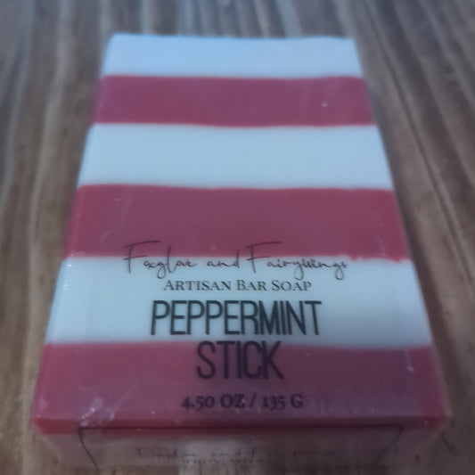 Artisan Bar Soap - Peppermint Stick