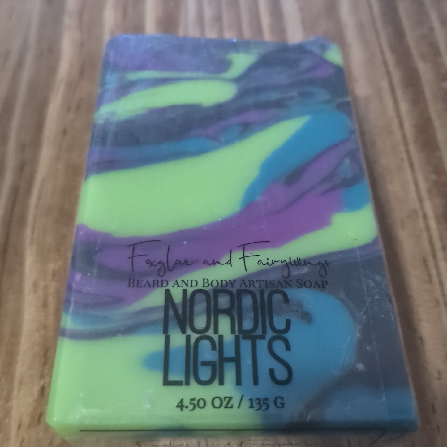 Beard and Body Bar Soap - Nordic Lights