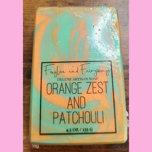 Artisan Bar Soap - Orange Zest and Patchouli