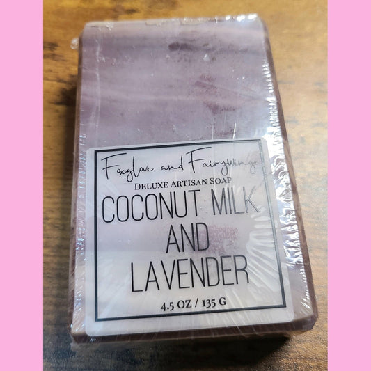 Artisan Bar Soap - Coconut Milk and Lavender