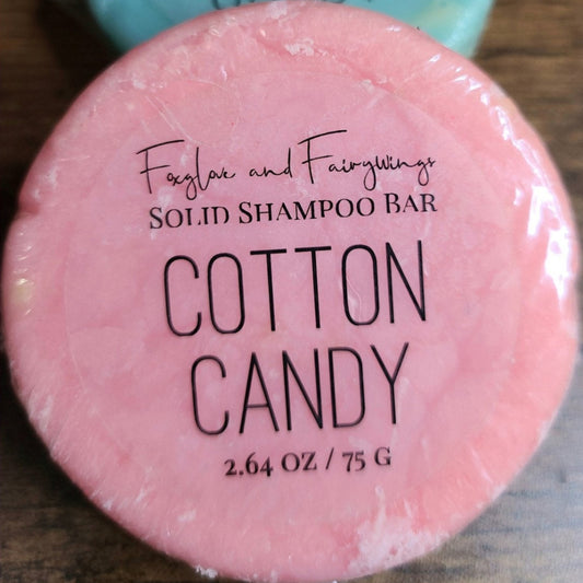 Solid Shampoo and Conditioner Bars - Cotton Candy