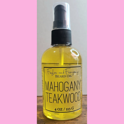 Beard Oil - Mahogany Teakwood