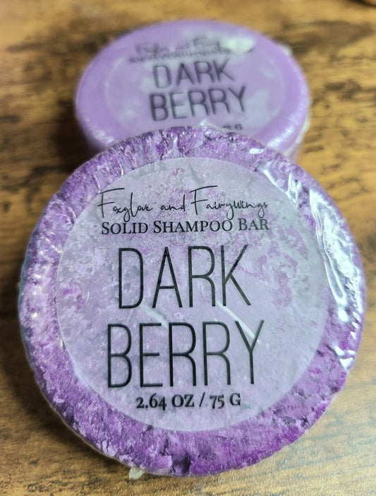 Solid Shampoo Bars -  Dark Berry