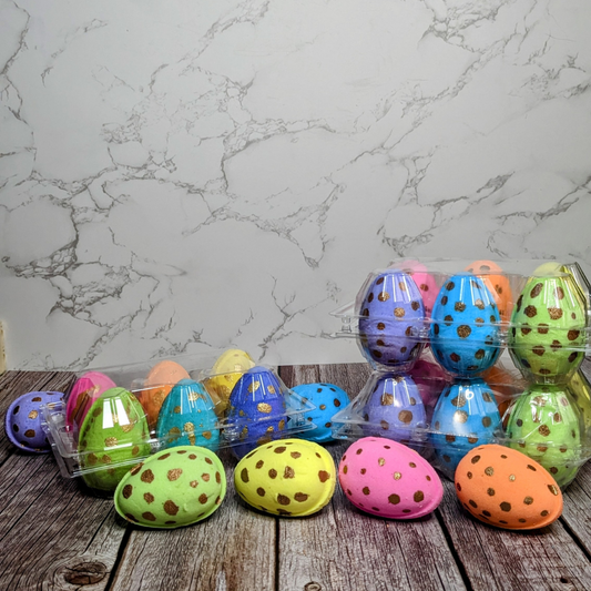 Bath Bomb Set - Pastel Easter Eggs